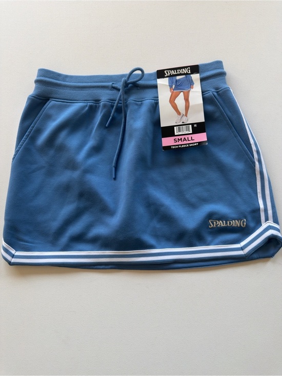 Spalding Pants - NWT Women's Spalding Blue Skort with White Stripe Trim Size Small (D2)